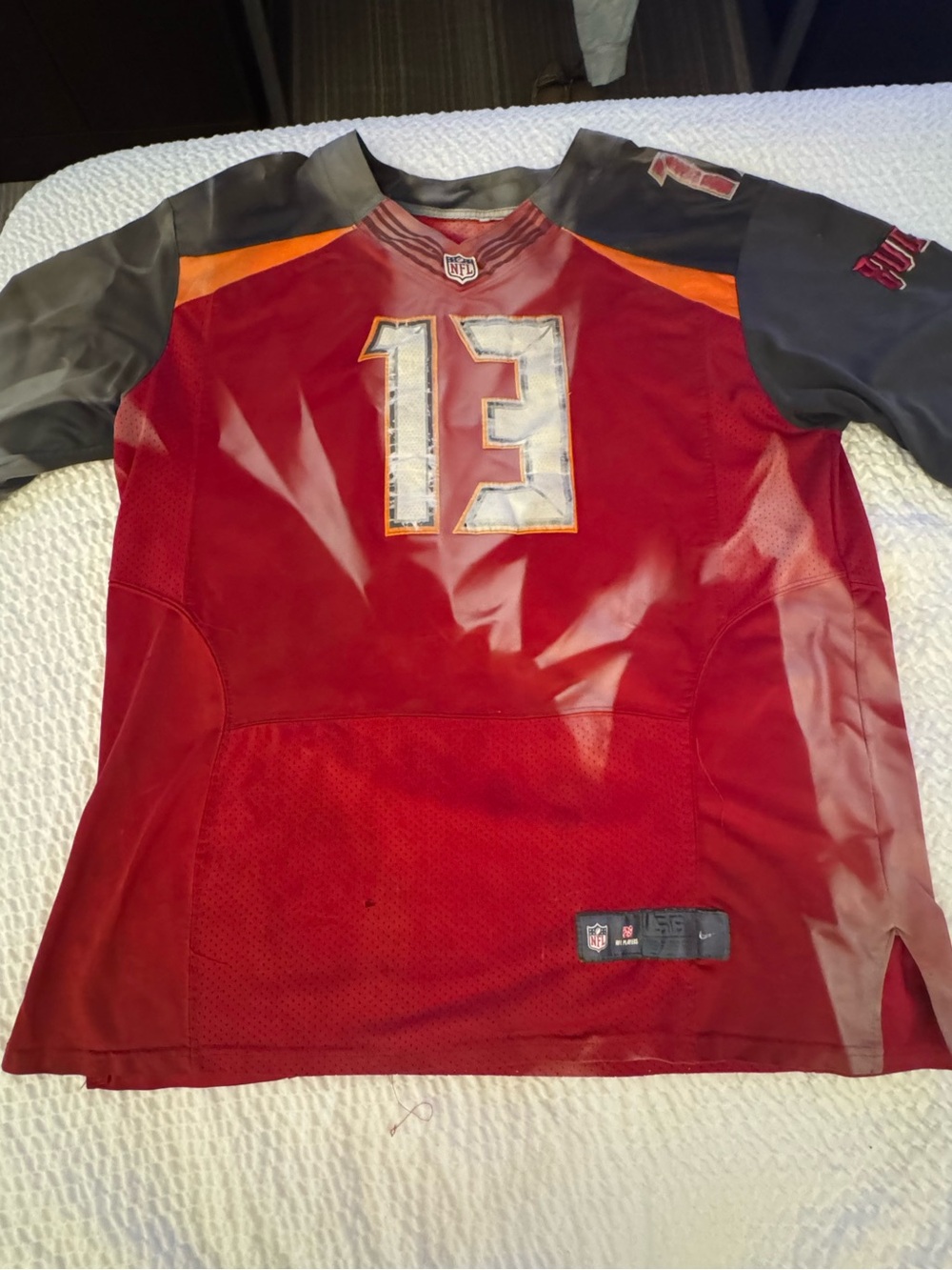 Nike Mike Evans #13 Tampa Bay Buccaneers On Field Jersey Men Size 56 NFL Bucs.